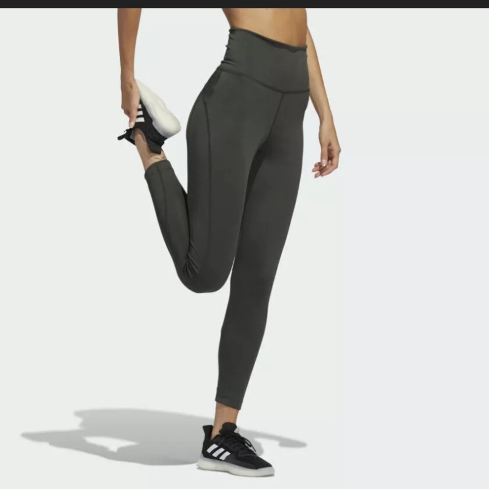 NWT!! adidas x Zoe Saldana Solid 7/8 Tights - Sz L